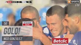 Liga Portugal Betclic: Casa Pia vs FC Porto, Golo 1-2 Nico González (2023-2024)