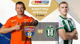 A Lyga: Banga Gargzdai 1 - 4 FK Zalgiris (2024)