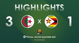 Qualificação CAN: Argélia 3 - 1 Zimbabwe (2021)