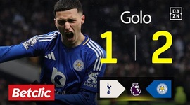 Premier League: Tottenham vs Leicester, Golo 1-2 Khannous (2024-2025)