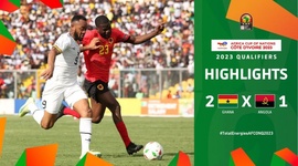 Qualificação CAN: Gana 1 - 0 Angola (2023)