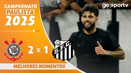Campeonato Paulista: Corinthians 2 - 1 Santos (2025)