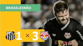 Brasileirão: Santos 1 - 3 RB Bragantino (2023)