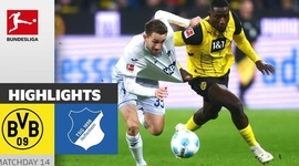 Bundesliga: Dortmund 1 - 1 1899 Hoffenheim (2024-2025)