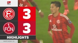 2. Bundesliga: Fortuna Düsseldorf 3 - 3 Nürnberg (2024-2025)