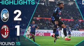 Serie A: Atalanta 2 - 1 Milan (2024-2025)