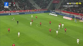 Ligue 1: Lille vs Rennes, Golo 0-1 P. Frankowski (2025-2026)