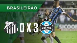 Brasileirão: Santos 0 - 3 Grêmio (2019)