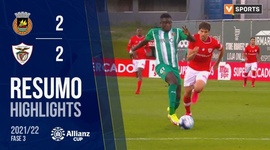 Allianz Cup: Rio Ave 2 - 2 Santa Clara (2021-2022)