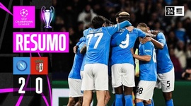 Liga Campeões: Napoli 2 - 0 Sp. Braga (2023-2024)