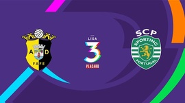 Liga 3 Placard: Fafe 1 - 2 Sporting (2024-2025)