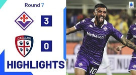 Serie A: Fiorentina 3 - 0 Cagliari (2023-2024)