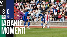 Virsliga: FK Liepāja 3 - 0 Grobinas SC (2024)