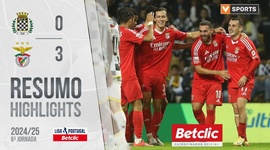 Liga Portugal Betclic: Boavista 0 - 3 Benfica (2024-2025)