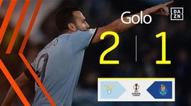 Liga Europa: Lazio vs FC Porto, Golo 2-1 Pedro (2024-2025)