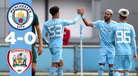 Amigáveis de clubes: Man City 4 - 0 Barnsley (2021-2022)