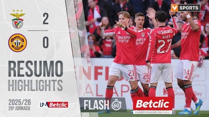 Liga Portugal Betclic: Benfica 2 - 0 Nacional (2025-2026)