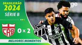 Série B: CRB 0 - 2 Ceará (2024)