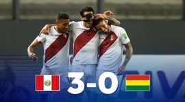 Qualificação Mundial América do Sul: Peru 3 - 0 Bolívia (2022)