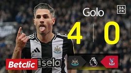 Premier League: Newcastle vs Crystal Palace, Golo 4-0 Schar (2024-2025)