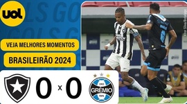 Brasileirão: Botafogo 0 - 0 Grêmio (2024)