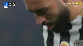 Ligue 1: Angers vs Nantes, Golo 1-0 H. Abdelli (g.p.) (2025-2026)