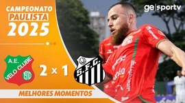 Campeonato Paulista: Velo Clube 2 - 1 Santos (2025)