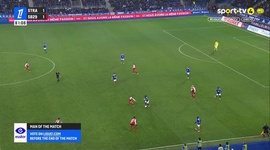 Ligue 1: Strasbourg vs Stade Brest, Golo 1-2 H. Magnetti (2025-2026)