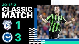Championship: Cardiff City 1 - 3 Brighton (2011-2012)