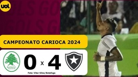 Campeonato Carioca: Boavista-RJ 0 - 4 Botafogo (2024)