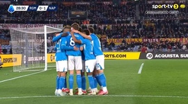 Serie A: Roma vs Napoli, Golo 0-1 L. Spinazzola (2024-2025)