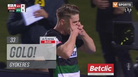 Liga Portugal Betclic: AVS SAD vs Sporting, Golo 0-2 Gyokeres (2024-2025)