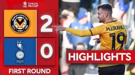 FA Cup: Newport County 2 - 0 Oldham Athletic (2023-2024)