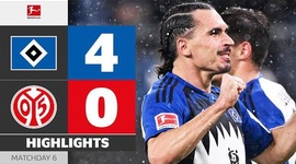 Bundesliga: Hamburger SV 4 - 0 Mainz (2025-2026)