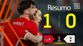 Liga Europa: AZ 1 - 0 Tottenham (2024-2025)