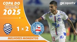 Copa do Nordeste: CSA 1 - 2 Bahia (2025)