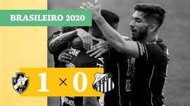 Brasileirão: Vasco 1 - 0 Santos (2020)