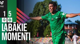 Virsliga: FK Liepāja 1 - 5 FS Metta LU (2024)