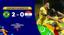 Copa América Feminina: Brasil 2 - 0 Paraguai (2022)