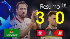 Liga Campeões: Bayern München 3 - 0 Leverkusen (2024-2025)