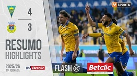 Liga Portugal Betclic: Estoril 4 - 3 Arouca (2025-2026)