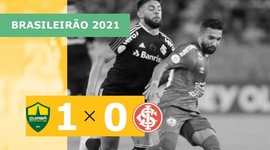 Brasileirão: Cuiabá 1 - 0 Internacional (2021)