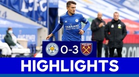 Premier League: Leicester 0 - 3 West Ham (2020-2021)