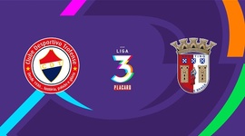 Liga 3 Placard: Trofense 0 - 2 Sp. Braga (2024-2025)