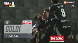 Liga Portugal Betclic: Casa Pia vs Arouca, Golo 1-0 J. Livolant (2024-2025)