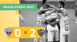 Brasileirão: Fortaleza 0 - 2 Atlético-MG (2021)