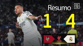 La Liga: Levante 1 - 4 Real Madrid (2025-2026)