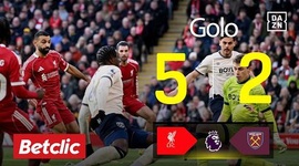 Premier League: Liverpool vs West Ham, Golo 5-2 Disasi (2025-2026)