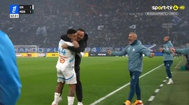 Ligue 1: Marseille vs Monaco, Golo 1-1 Luis Henrique (2024-2025)