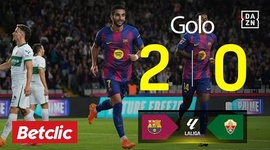 La Liga: Barcelona vs Elche, Golo 2-0 Ferran Torres (2025-2026)